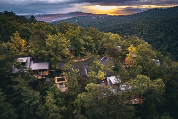 This image portrays A Guide to Our “Mountain View” Treehouses by Treehouse Grove at Norton Creek | Gatlinburg, TN.