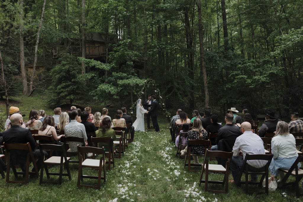 Treehouse Wedding Ceremony