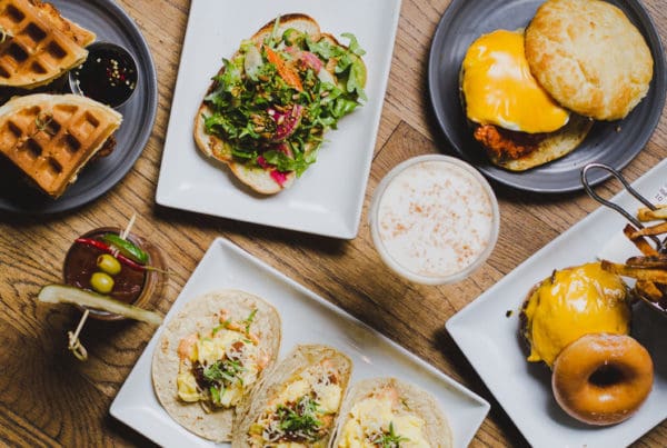 Tablescape with Food